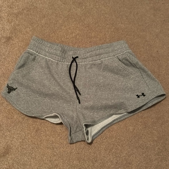 Project Rock under armour sweat shorts size L - Picture 1 of 4